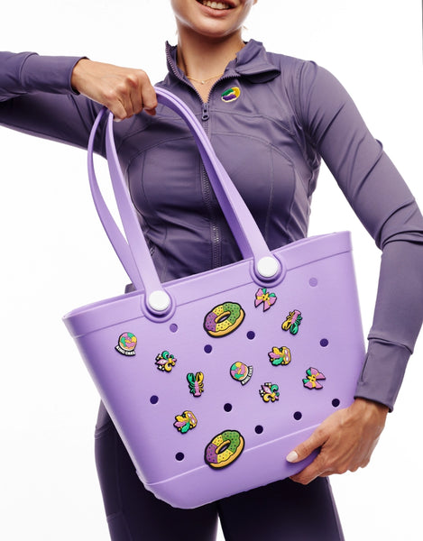 Mardi Gras Beach Bag