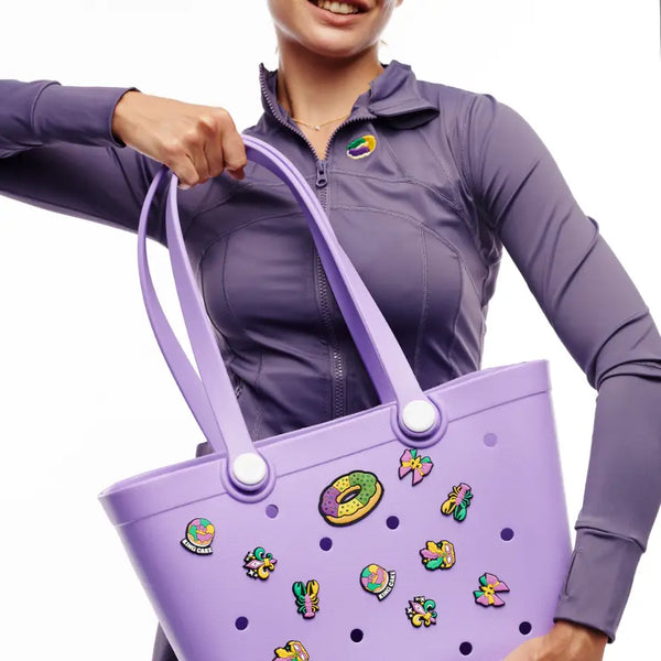 Mardi Gras Beach Bag