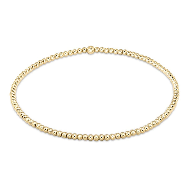 Enewton Classic Gold 2mm Bead Bracelet