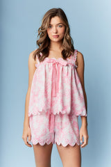 Lizzie Toile Pajama Set