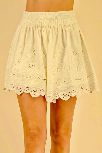Eyelet Dreams Shorts