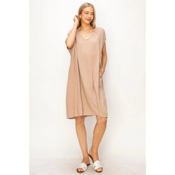 Edie Linen Dress-3 Colors