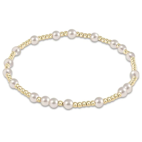 enewton classic gold 4mm bead bangle