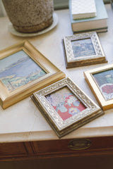 The Plum Blossoms Framed Antique Art