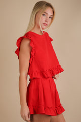 Hot Child In The City Two Piece Shorts Set