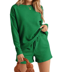 Toko Textured Shorts Sets - 2 Colors
