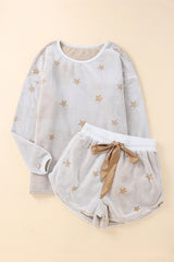 Star Pattern Lounge Set