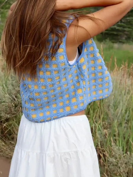 Verity Checkered Vest - 2 Colors