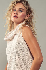 Cameron Cowl Neck Sleeveless Sweater - 2 Colors