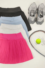 Just Golden Pleated Skirt - 4 Colors