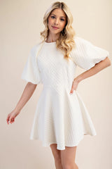 Cream Puff Dress