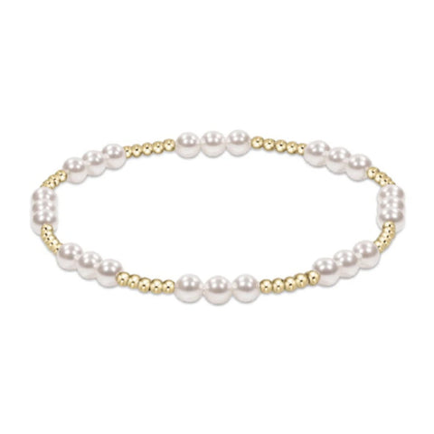 enewton classic gold 4mm bead bangle