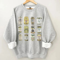 Vintage Jar Pickle Sweatshirt
