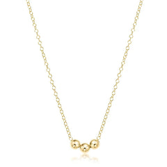 enewton 16" necklace gold - joy