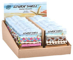 Cowrie Shell Stacker Bracelets-6 Colors