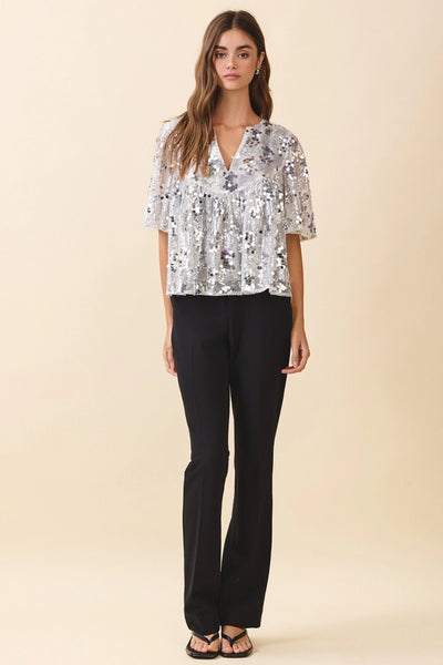 Showstopper Sequin Top