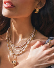 Kendra Scott Krista Lace Gold Huggie Earrings