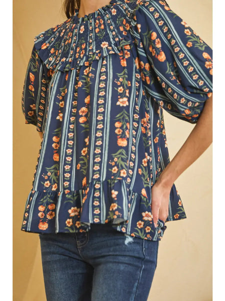 Garden Party Floral Top