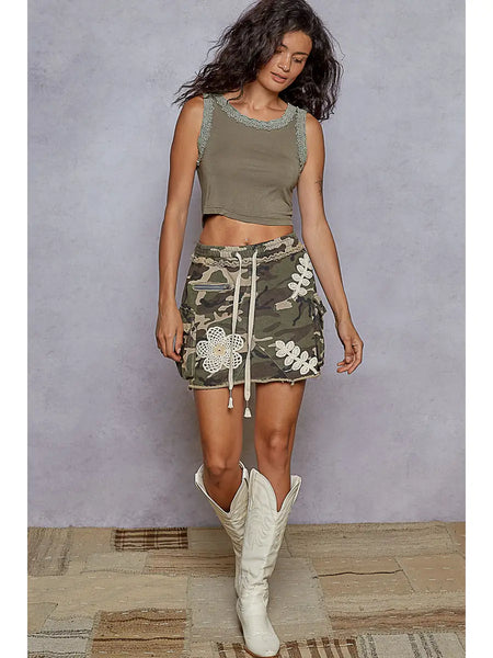 Free Republic Camo Skirt