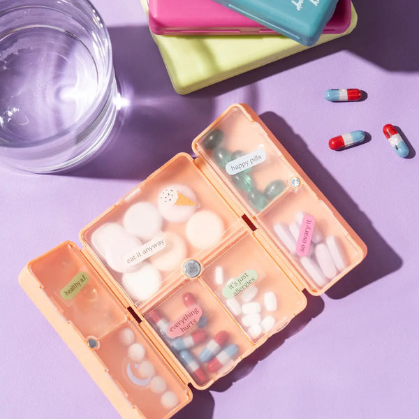 Crush Pill and Vitamin Organizer