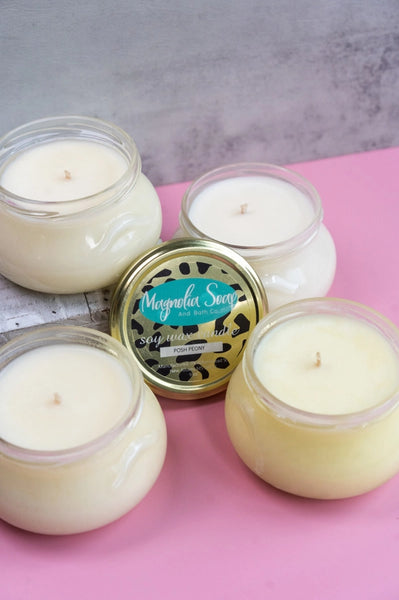 Magnolia Soap and Bath Co. Soy Candles - 3 Scents
