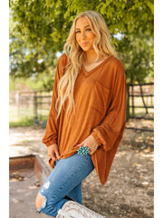Autumn Bliss Oversized Top - 5 Colors