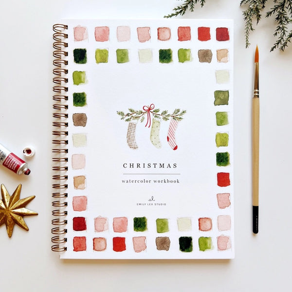 Watercolor Workbooks, Paint Sets, and Brushes