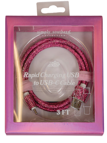 Simply Southern Sparkle USB Charger-2 Colors