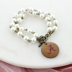 Alabama Wood Disc Jewelry Collection