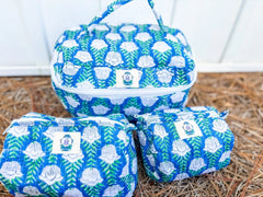 Block Print Travel Bags-Multiple Options
