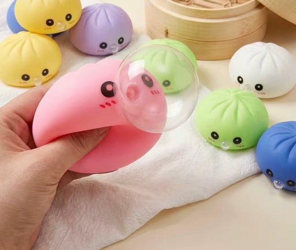 Viral Bubble Blowing Squishy Dumpling