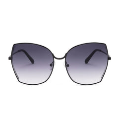 DIFF Donna Black Grey Gradient Sunglasses