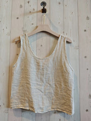 Vivianna Spanish Linen Tank Top