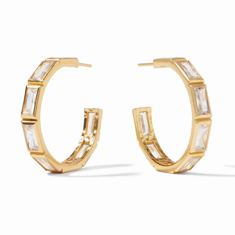 Julie Vos Antonia Hoop Earrings - Gold - Medium