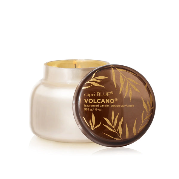 Capri Blue Autumn Glow Volcano White Signature Candle
