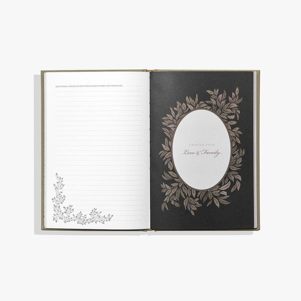 Memory and Keepsake Journal For My Family-3 Options