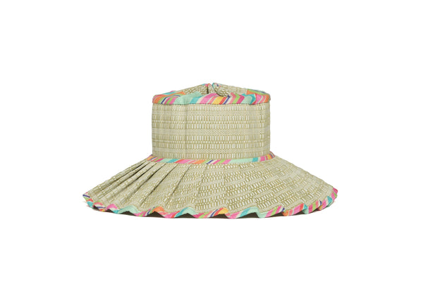 Kathy Hilton x Lorna Murray Pool Float Luxe Capri Hat-Medium
