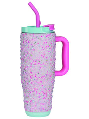 Simply Southern Pearl and Rhinestone 40oz. Tumbler