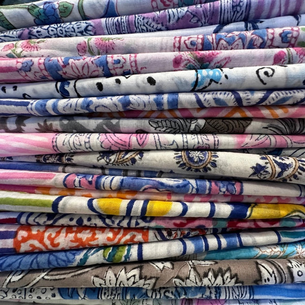 Block Print Sarongs-Many Options