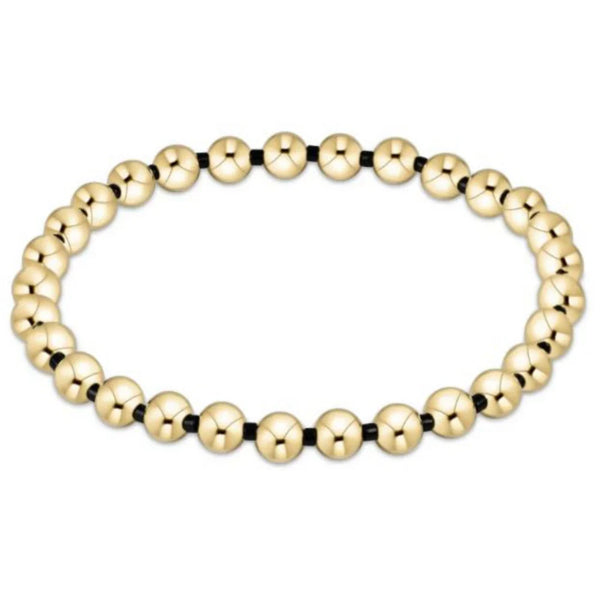 enewton Gameday Hope Grateful 5mm Bead Bracelet - Onyx