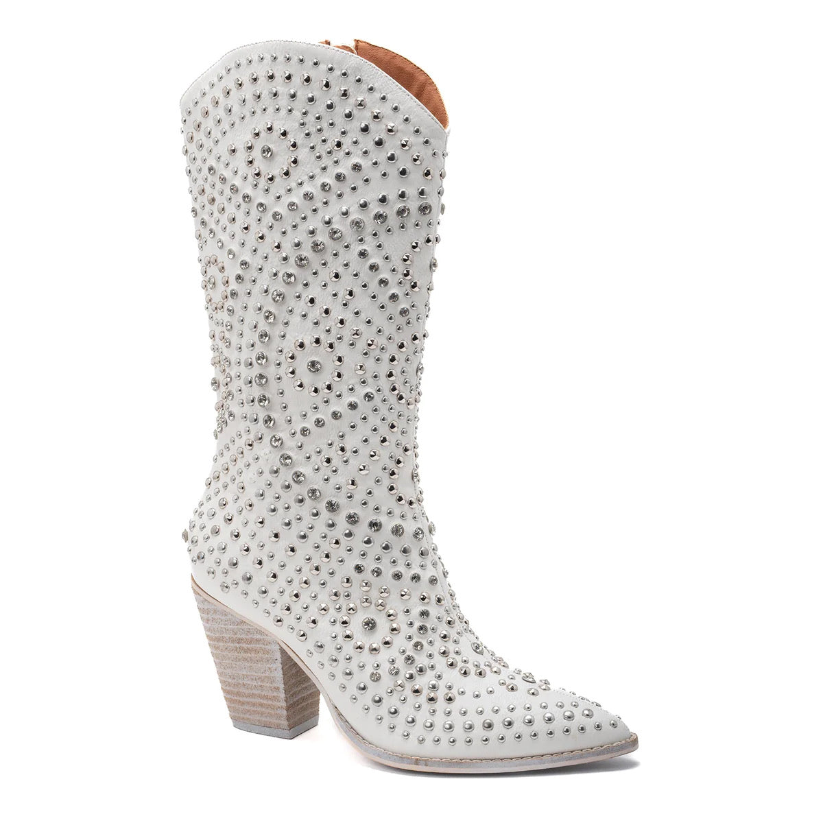 Boot Scootin Cowboy Boots - White – A Little Bird Boutique