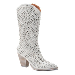Boot Scootin Cowboy Boots - White