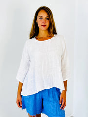Daniela Spanish Linen Top