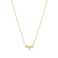 enewton egirl 14" necklace gold - joy