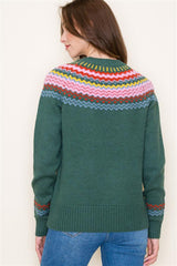 FAIR ISLE SWEATER