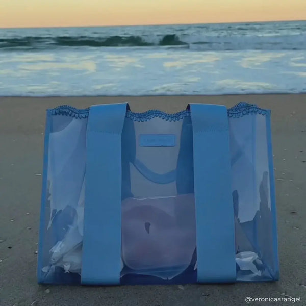 Case-Mate Carolina Blue Crochet Casemate Tote