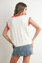 Varsity Prep Sweater Vest