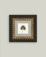 Framed Clover on Stripe