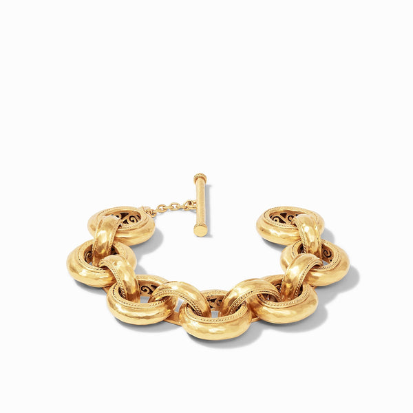Julie Vos Cannes Demi Link Bracelet - Gold