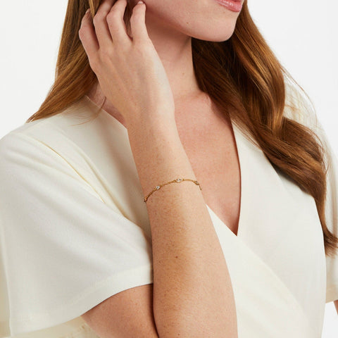 Julie Vos Charlotte Delicate Bracelet Gold